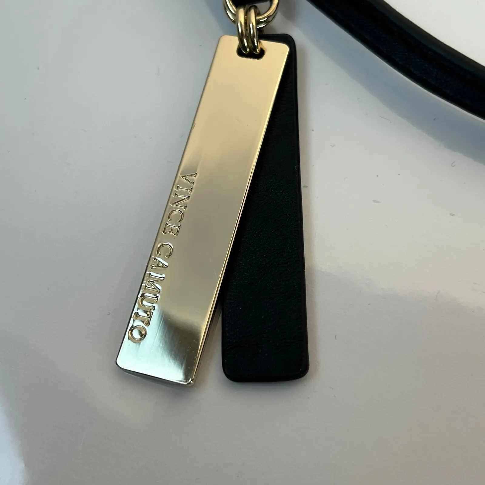 Vince Camuto Darbi Black Genuine Leather Crossbody Bag Style VC DARBI LCB - Image 13