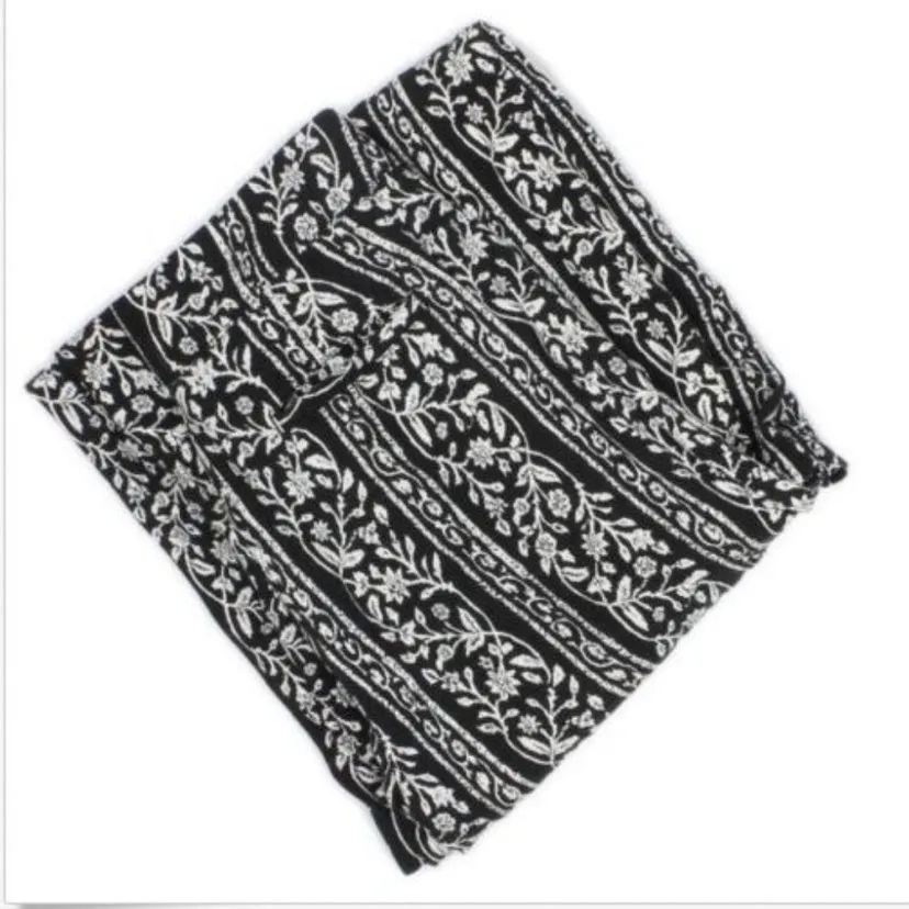 Abercrombie & Fitch Womens Black and White Floral Palazzo Wide Leg Pants 0 - Image 8