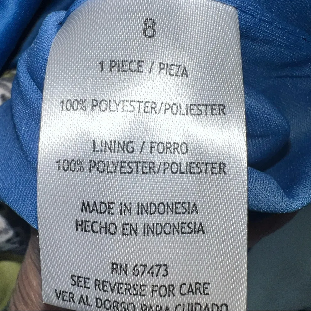 Gabby Skye Women's 3/4 Sleeve Color Block Roman Left Printed Sheath Dress-Size 8 - Image 11