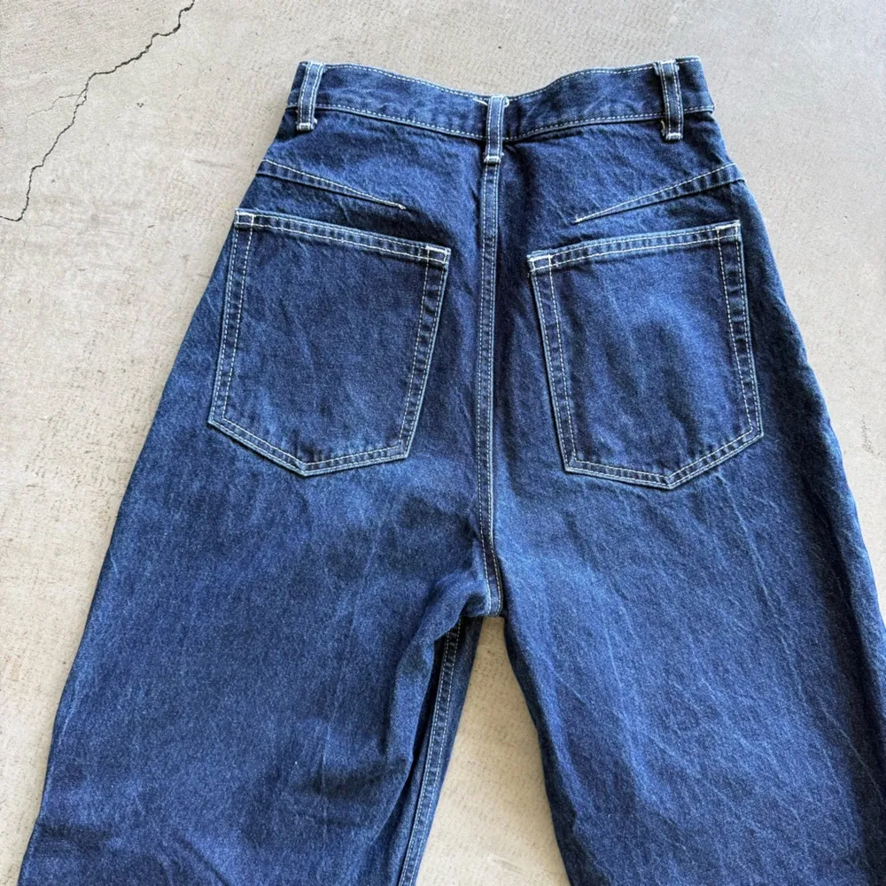 Topshop / Women’s barrel leg jean / raw indigo / 26 - Image 12