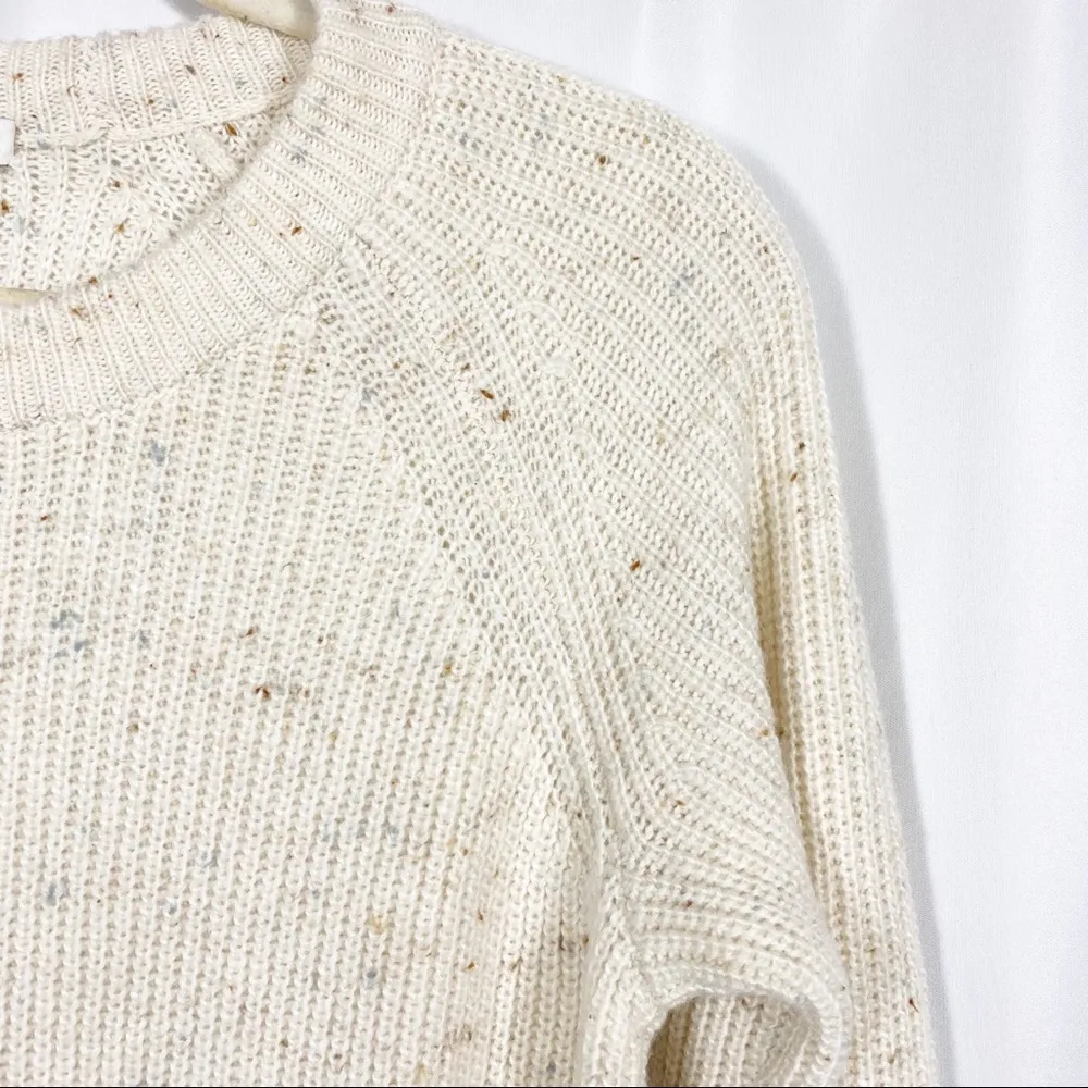 Madewell Curved Hem Sweater Dress: Donegal Pearl - Image 5