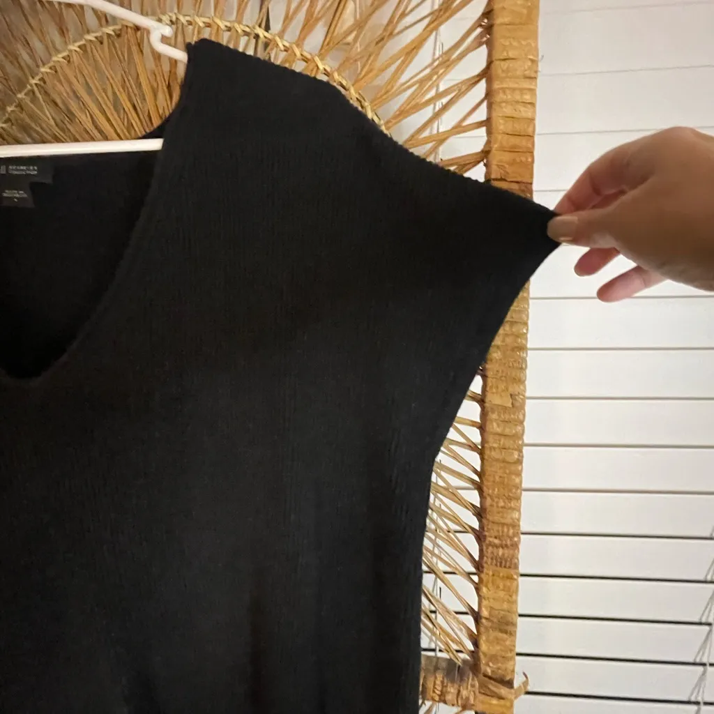 J. Jill Whereever Collection V Neck Ribbed Sweater Top V - Image 2