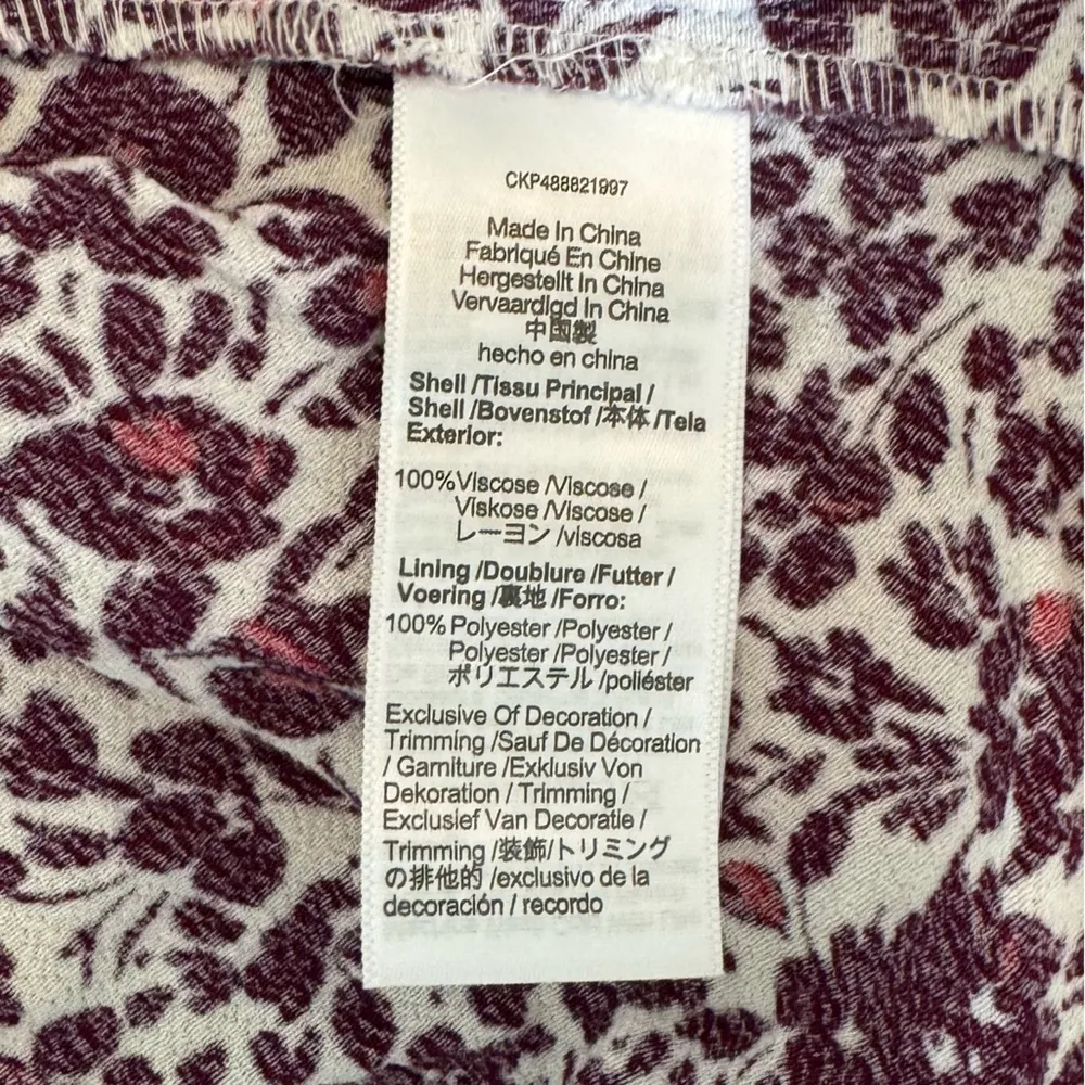 NWT Madewell Puff Sleeve Sweetheart Midi Dress in Floral 4 need left arm elastic - Image 12