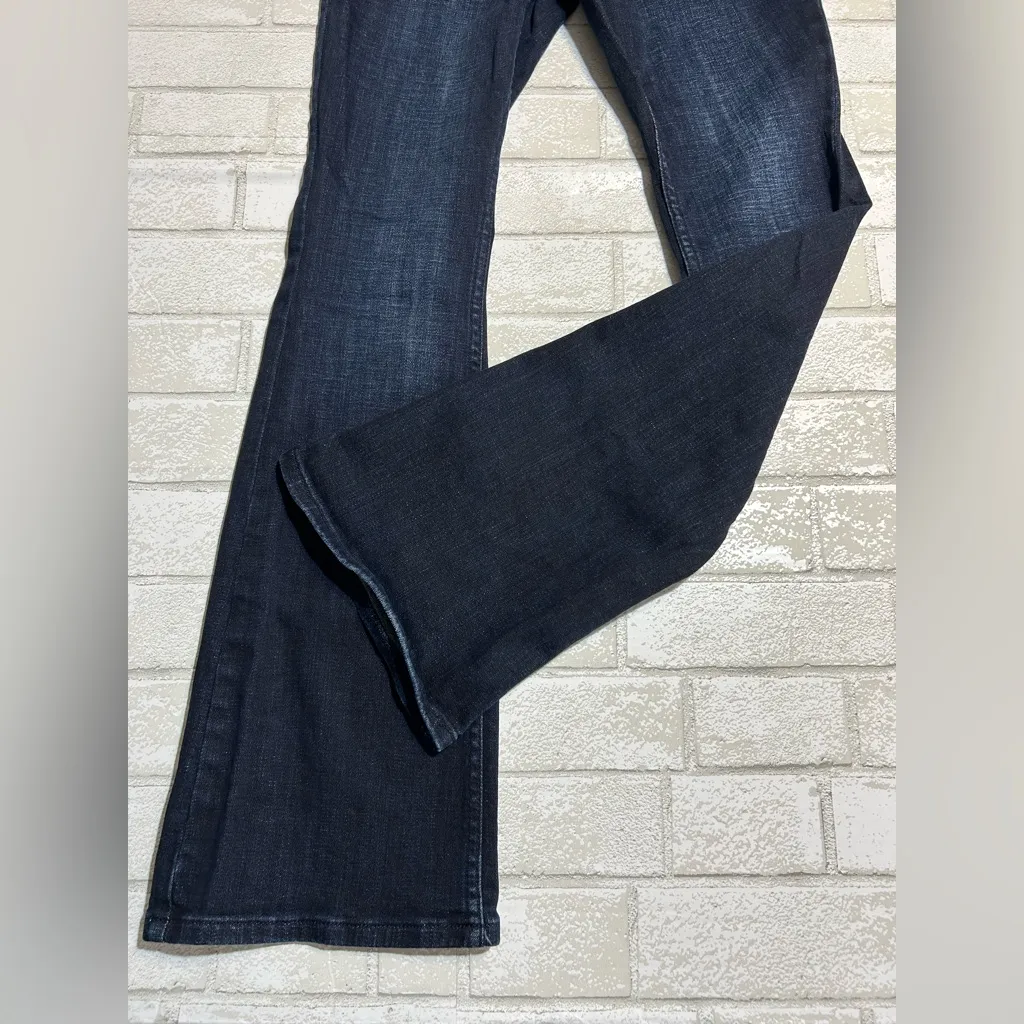 Idyllwind Dark Indigo Flare Jeans - Image 4