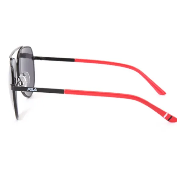 FILA Unisex Semi-Matte Black Sunglasses - Image 6