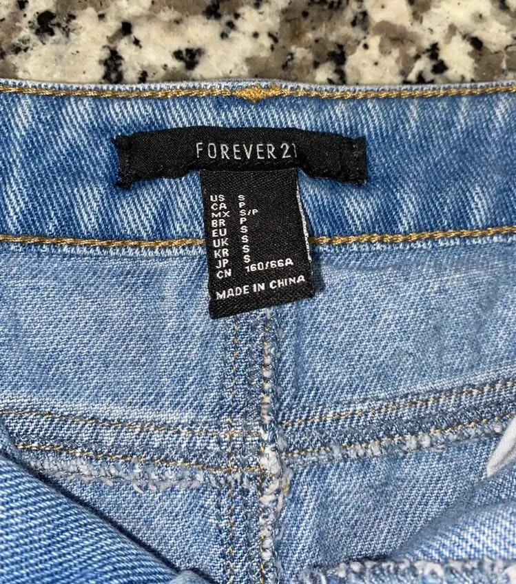 Forever 21 Blue Jean Skirt  - Image 3