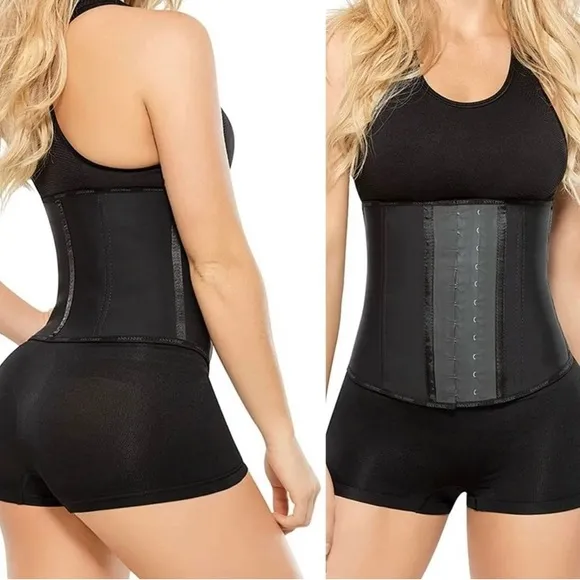 WAIST TRAINER ABDOMEN CONTROL BLACK SIZE SMALL / NEW WITH TAG - Image 3
