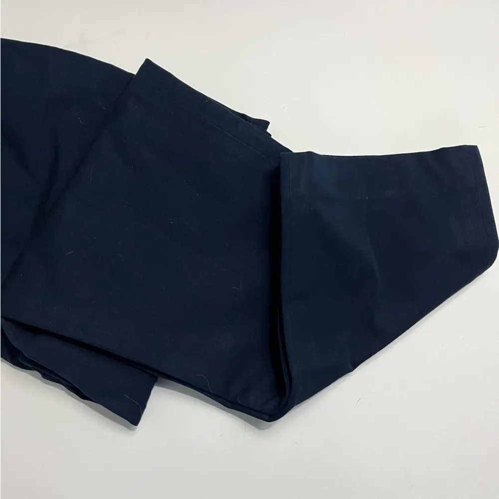 Tommy Hilfiger • Navy Blue with Black Trim Madison Stretch Slim Trousers - Image 2