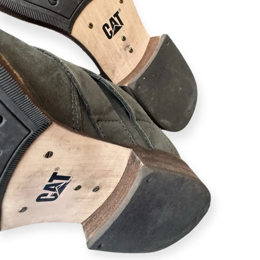 CAT Corrine Canvas Leather Tall Boots - Image 10