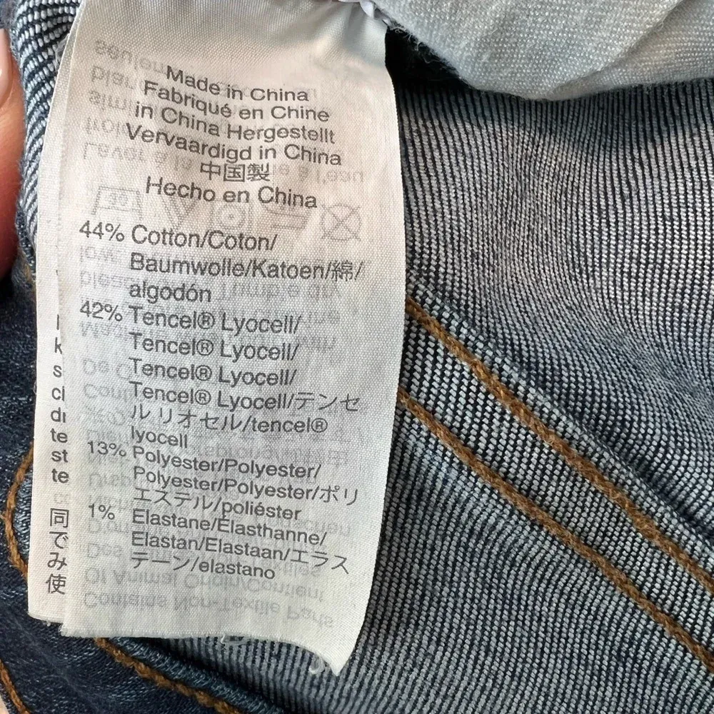 MADEWELL 10” High-Rise Skinny‎ Jeans in Danny Wash: Tencel Denim Edition size 25 - Image 9