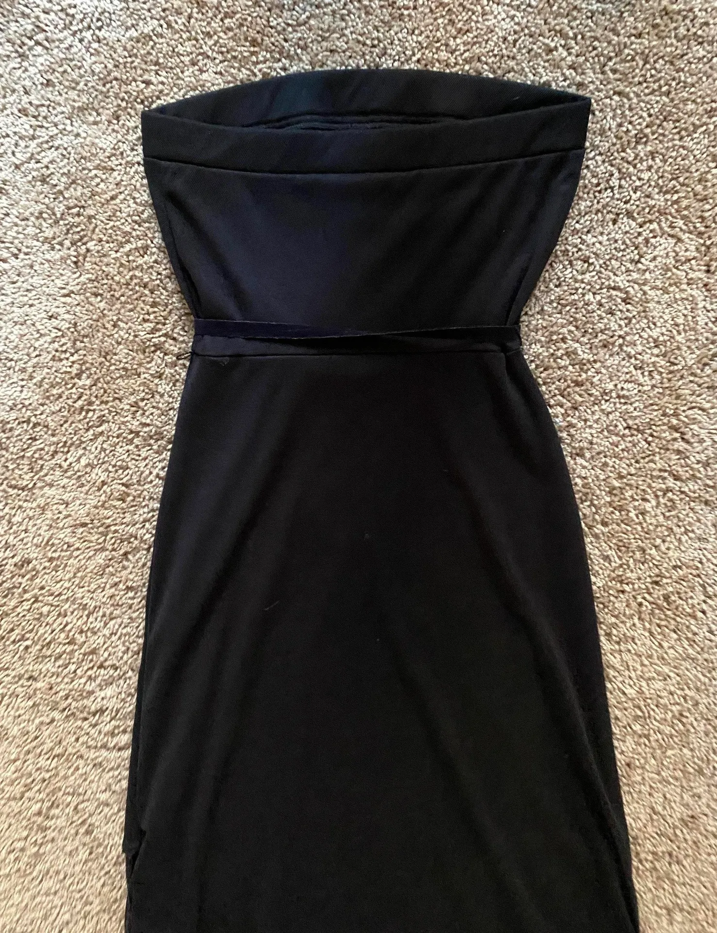 Elegant Black Ballerina Gown Size XS - Image 2