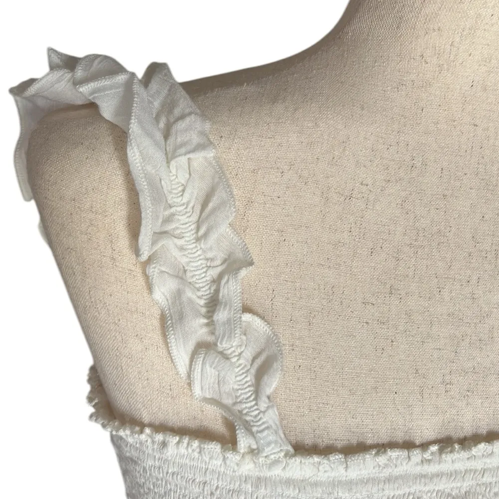 Aerie Smocked tank top with ruffle sleeve - Image 7