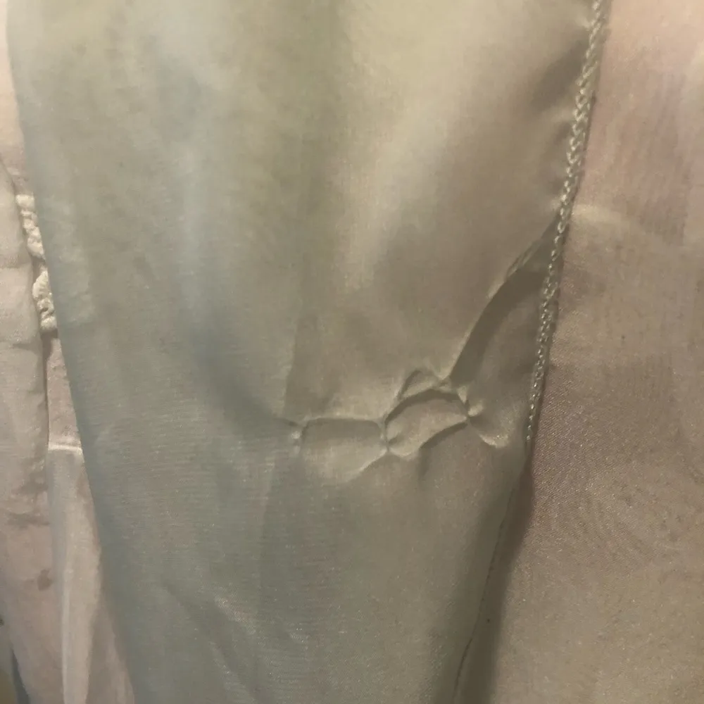 The Pyramid Collection Morning Dew Chiffon Batwing Tunic Sheer L/XL Fairycore White - Image 8