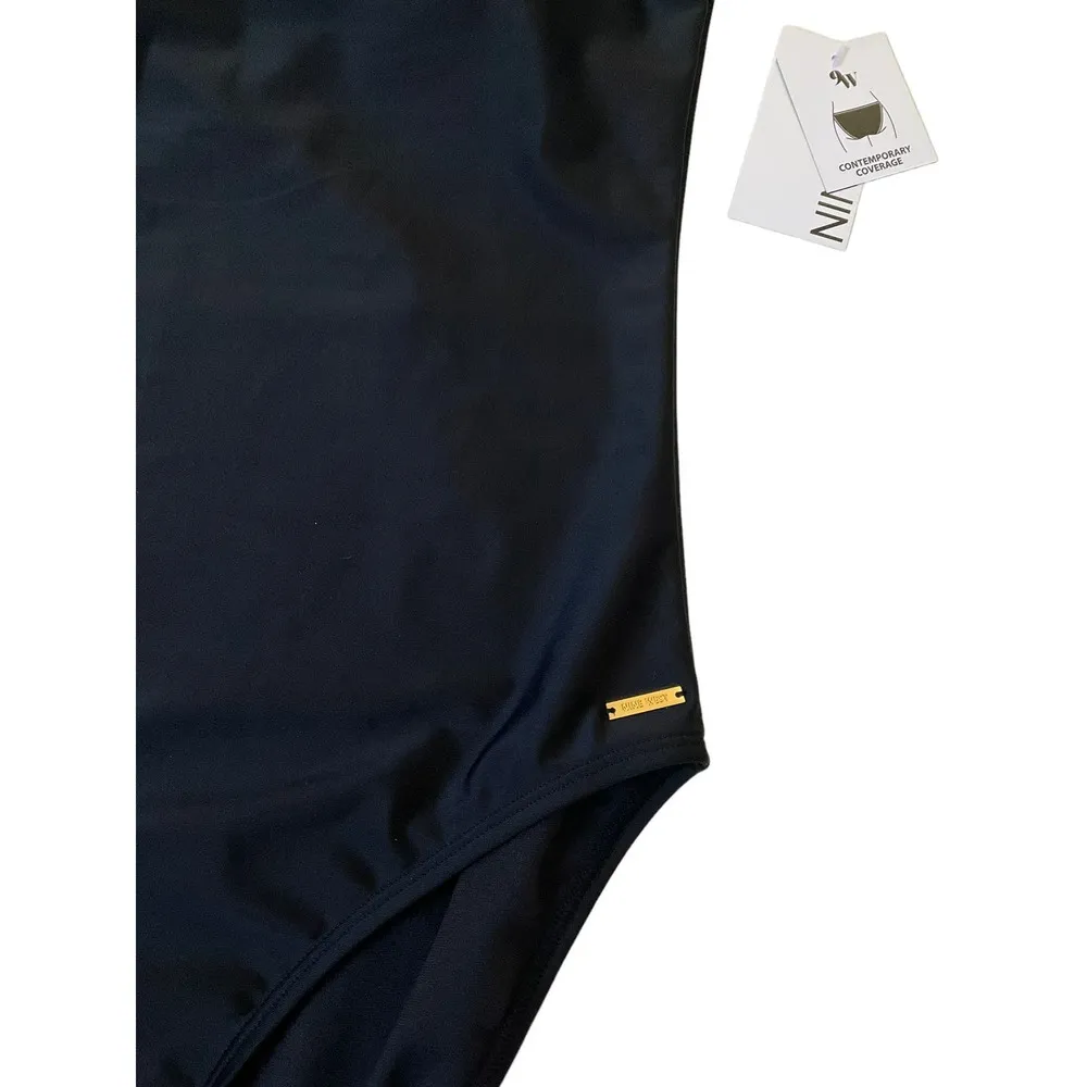 Nine West One Piece Swimsuit Contemporary Coverage (10H-2) - Image 4