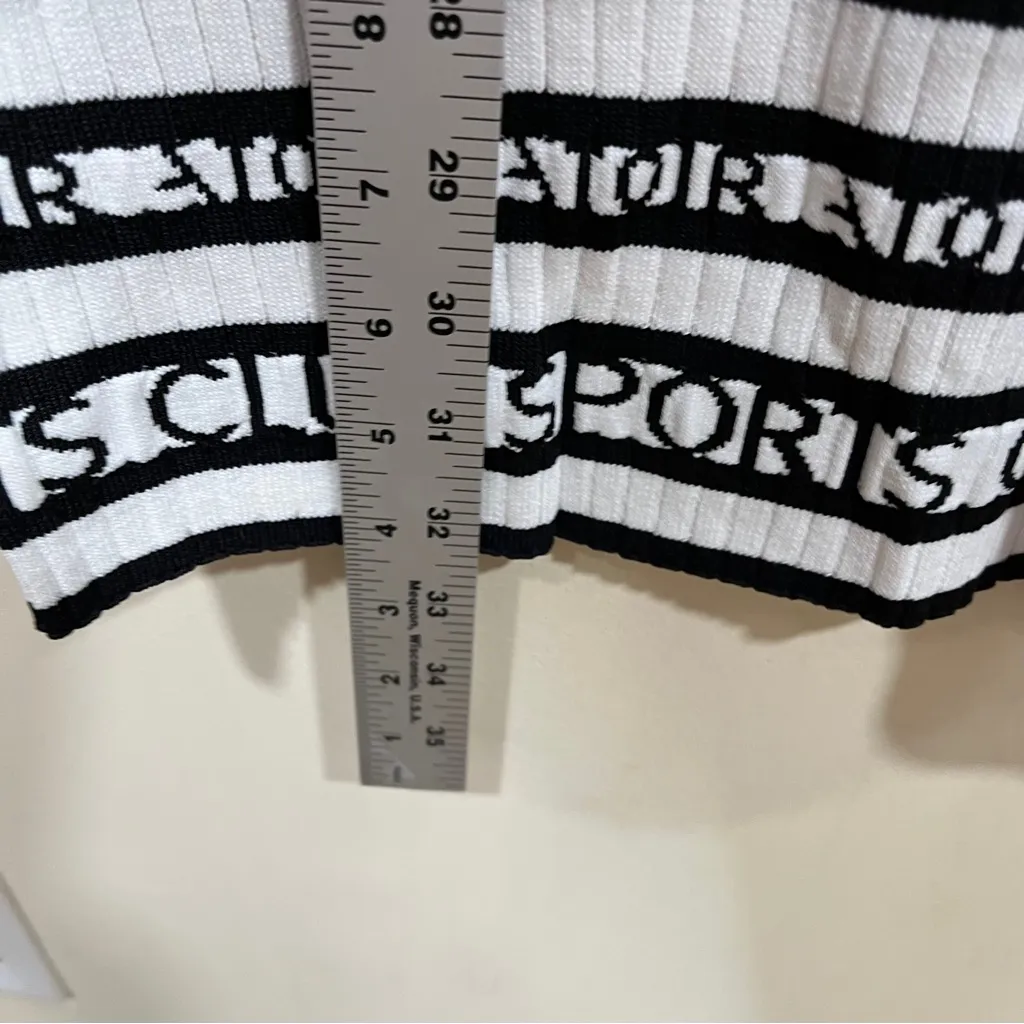 NWT Atoir The Sport Club Tracksuit dress Revolve size 6 striped long sleeve - Image 4