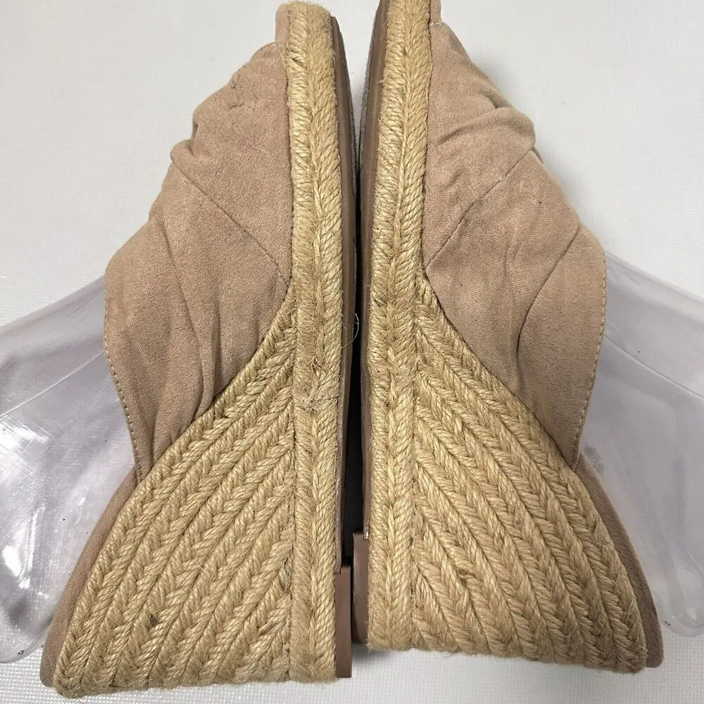 Circus by Sam Edelman sandals Womens 9 Bea Espadrille Wedge Open toe shoes - Image 5