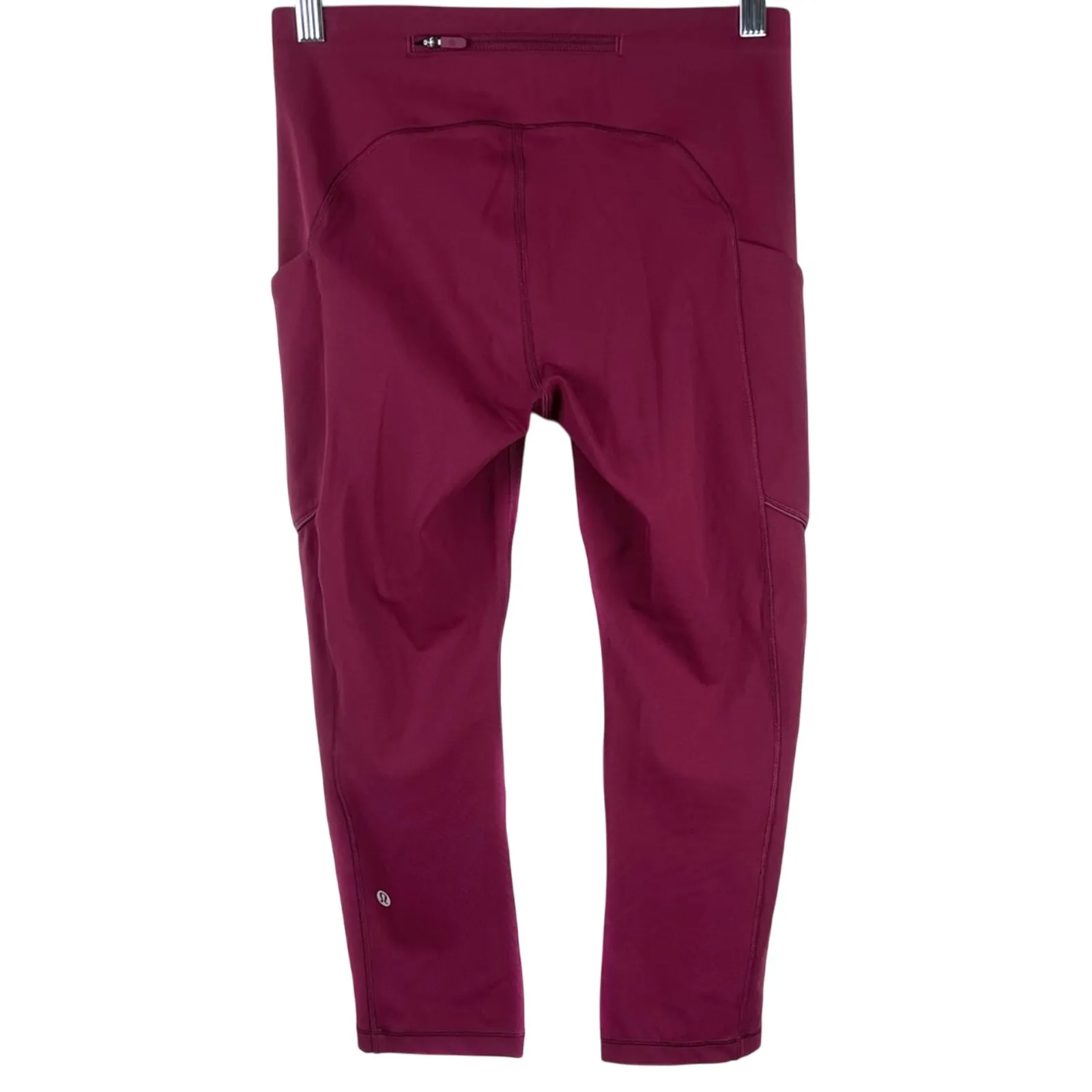 Lululemon Speed Up Crop Leggings 6 Ruby Wine W6AL7S - Image 8