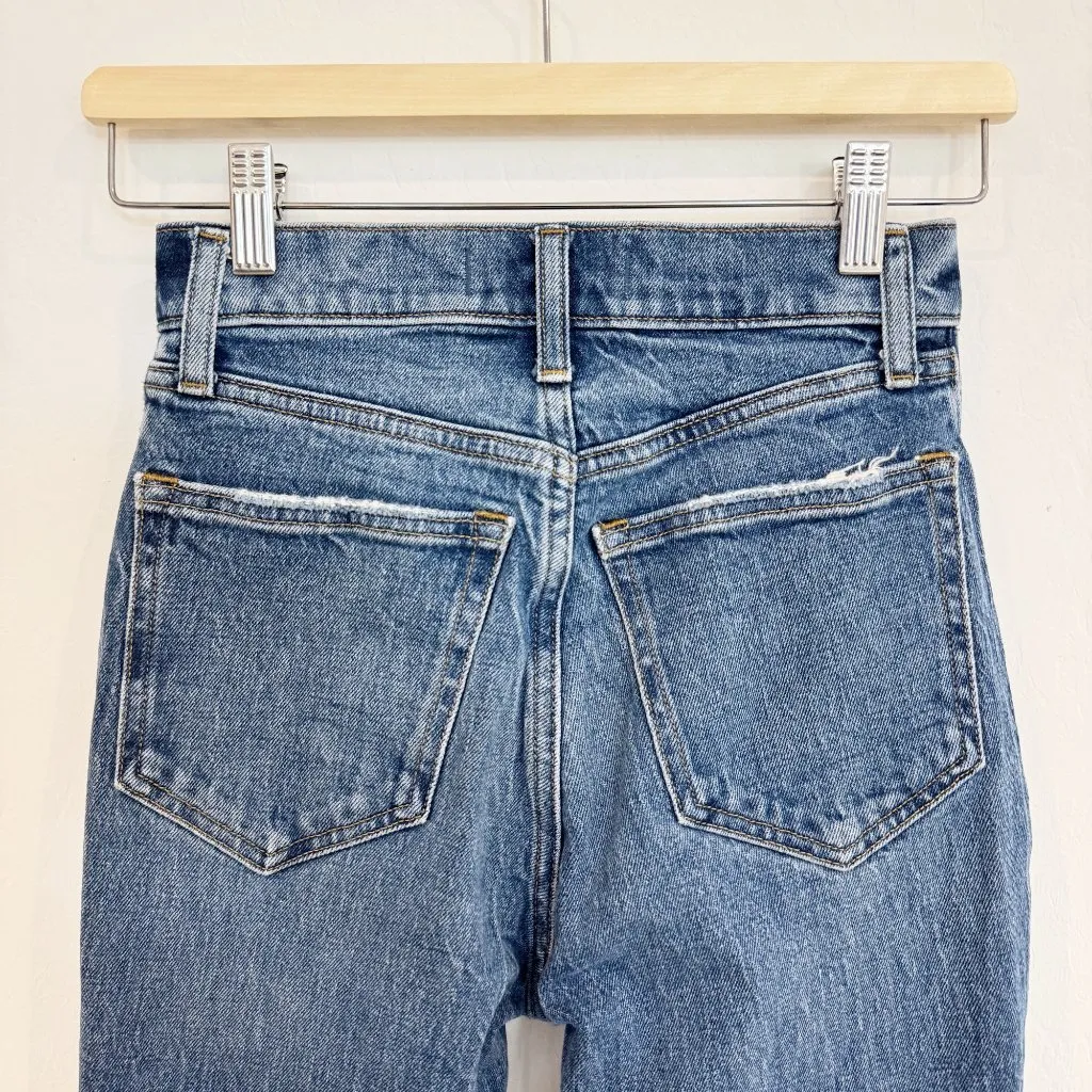 Abercrombie LONG The 70s Vintage Flare Ultra High Rise Jeans 24 - Image 8