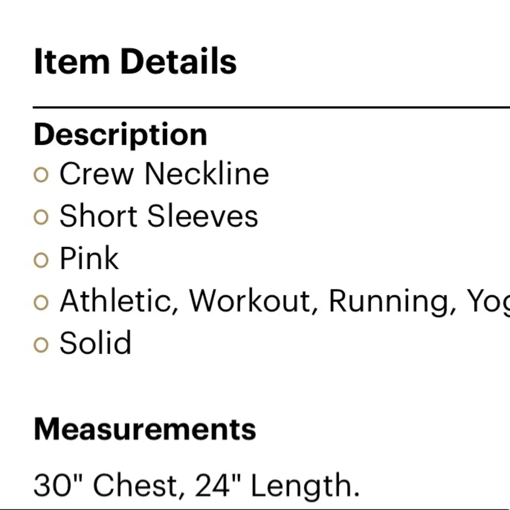 Athleta xsmall light pink athletic top - Image 8