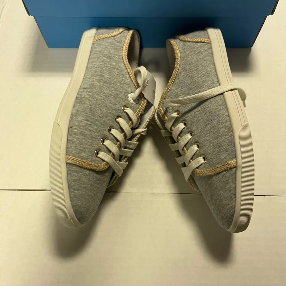 Jack Rogers Sneakers Lia Rope Sneaker in Grey Jersey Sz 9.5 NEW IN BOX NIB - Image 5