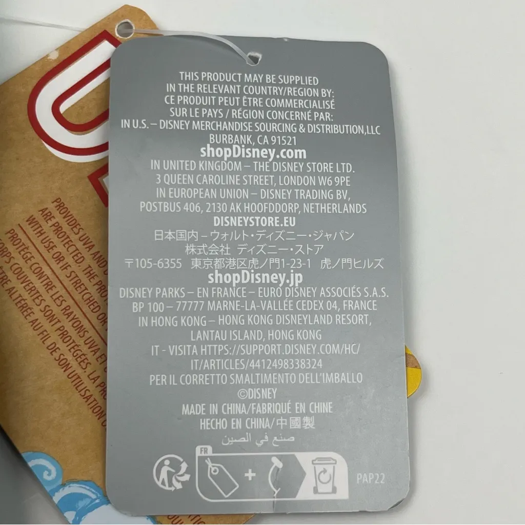 Disney Stitch One Piece Swimsuit UPF 50 Womens Size XL Blue Summer NEW‎ *FLAW - Image 5