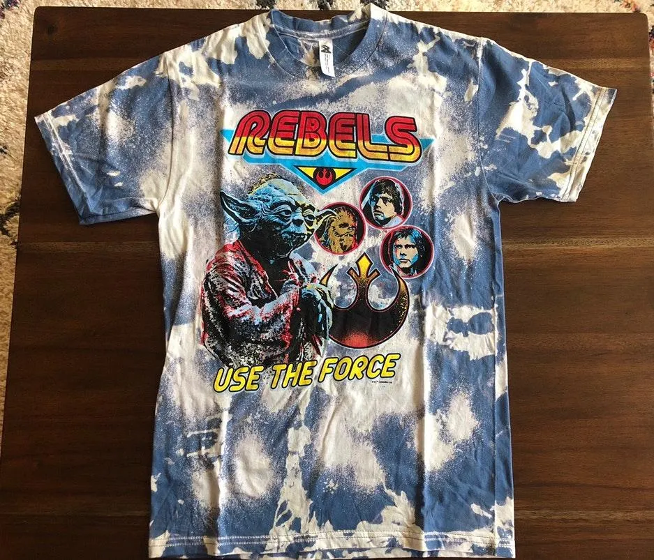 Custom Made Tie Dye Star Wars Tee - Image 5