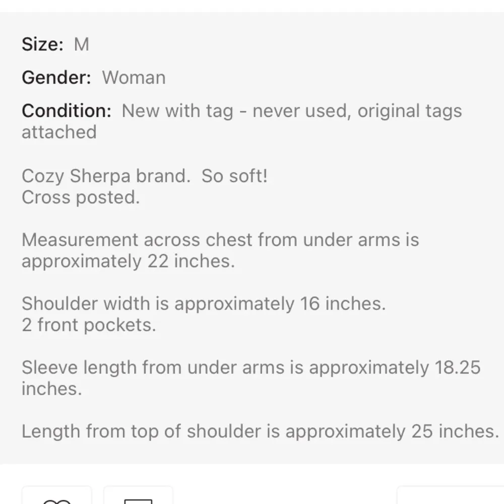 Sherpa Cozy Jacket Fluffy Zip Black White Buffalo Checkerboard Comfy Womens M - Image 9