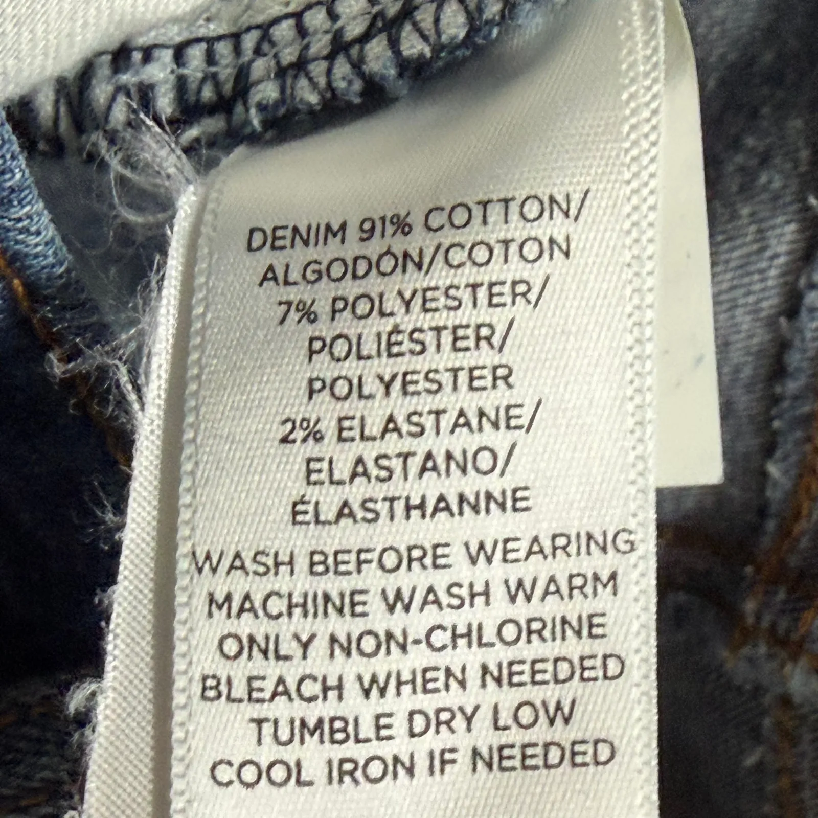 Loft Modern Skinny Jeans Womens 30 Blue Distressed Stretch Casual Comfort - Image 13