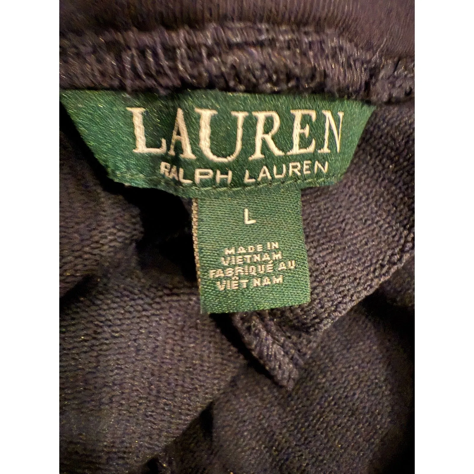 Lauren Ralph Lauren Comfort Drawstring Sweatpants Pajamas Joggers Women's L - Image 3