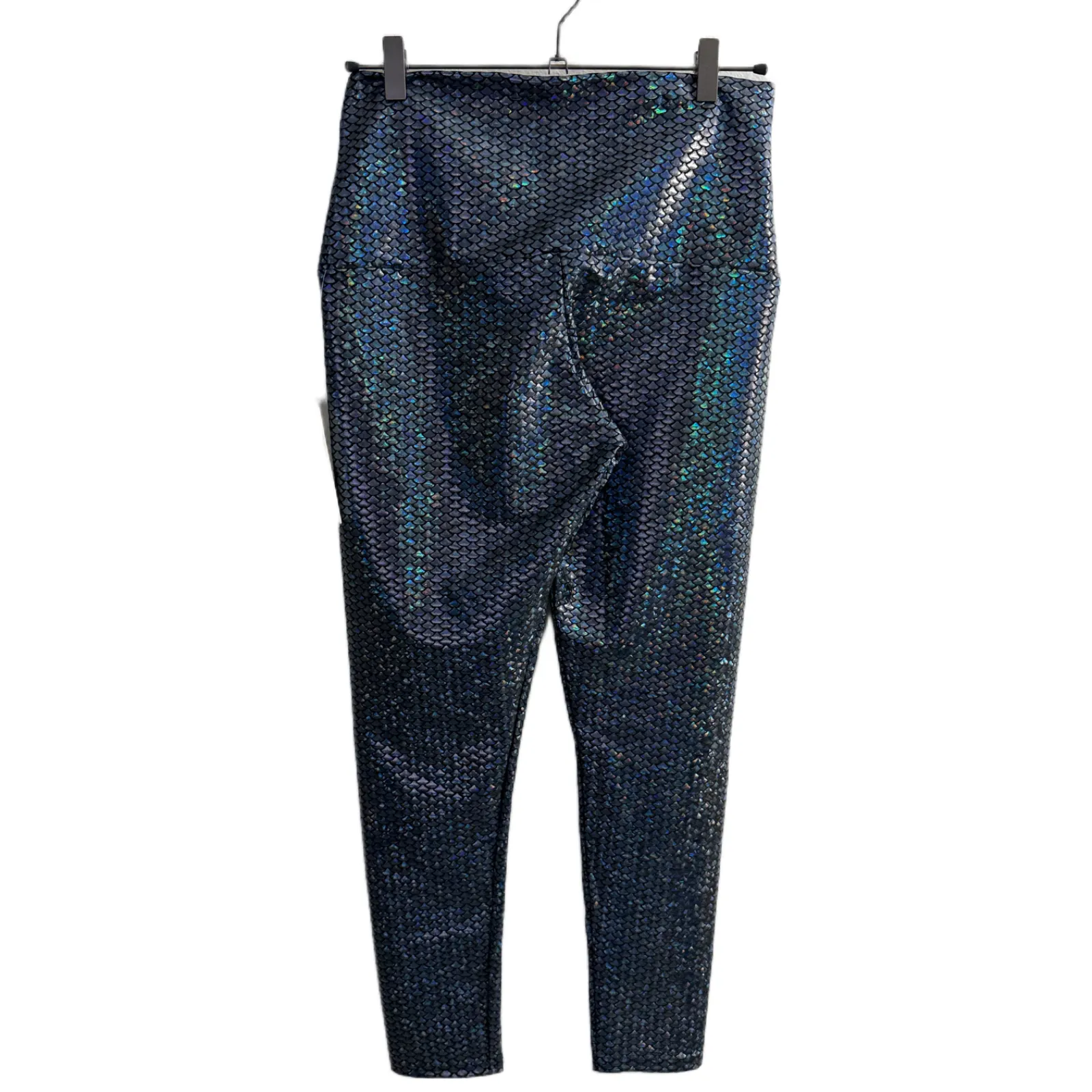 Emily HSU Designs Sneaker Leggings Womens XL Midnight Mermaid Iridescent NWT - Image 2