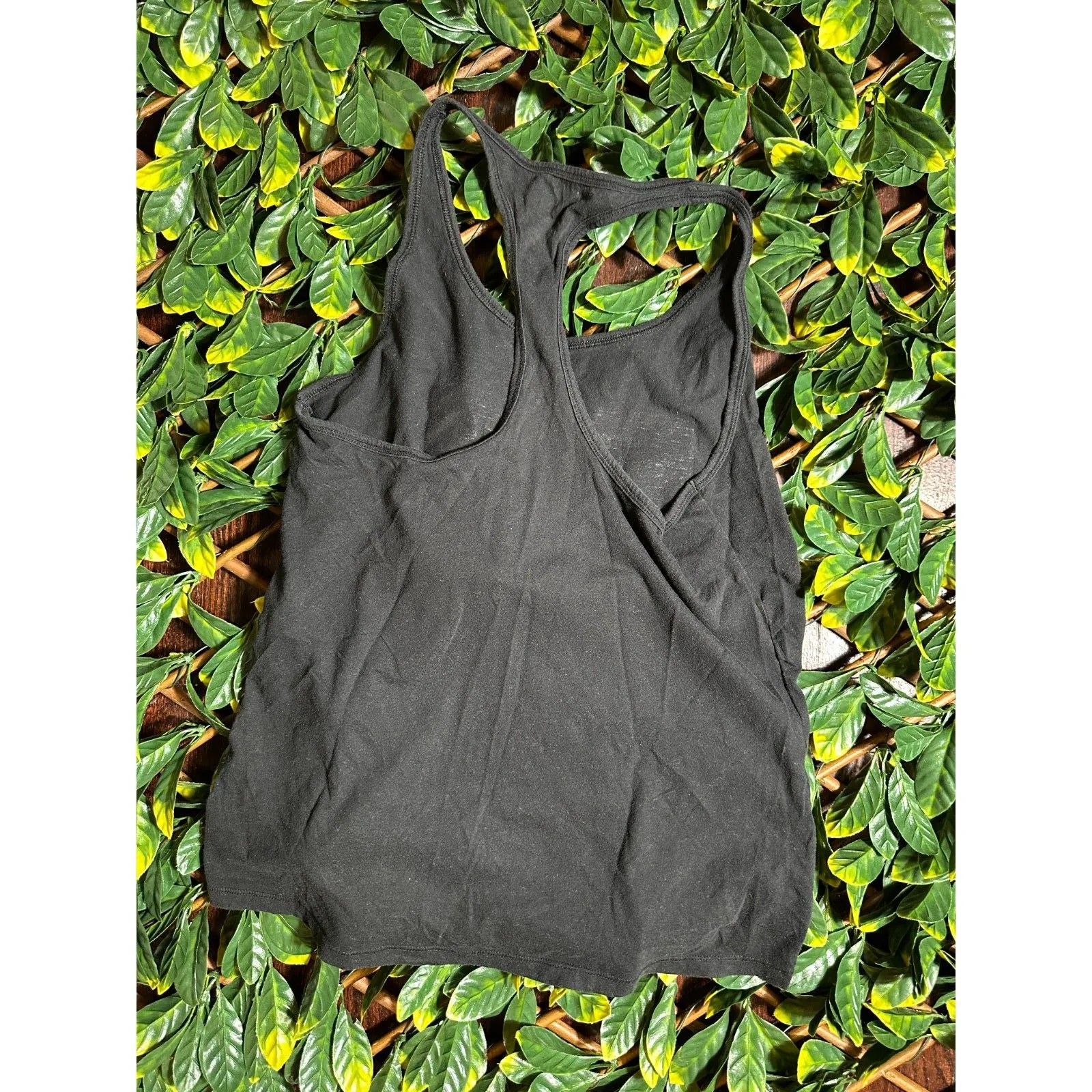 Victoria's Secret VSX Sport Black Tank Top TRAIN LIKE AN ATHLETE Sz L - Image 2