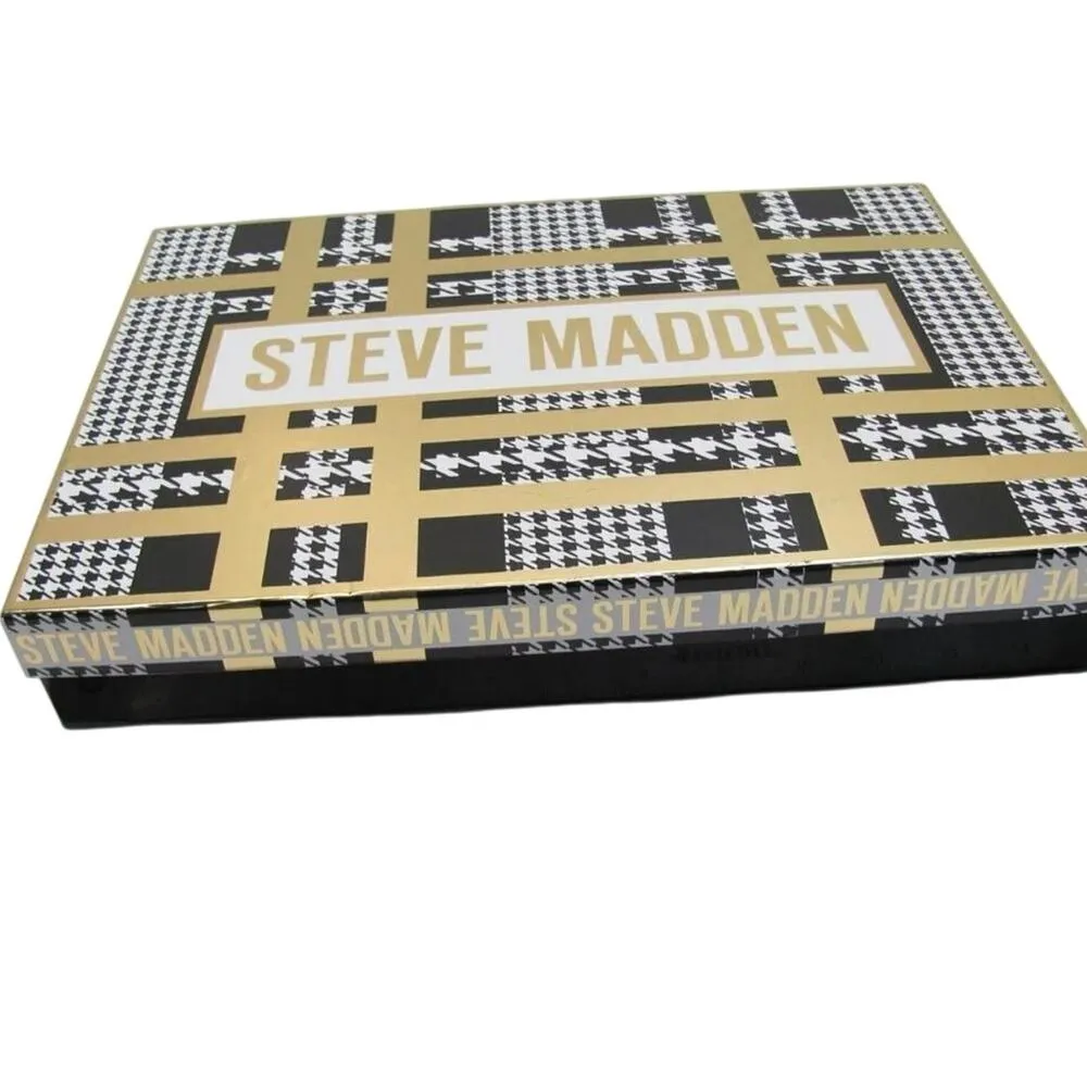 STEVE MADDEN Light Brown Wallet Wristlet and Olive Green Scarf New in Box - Image 7