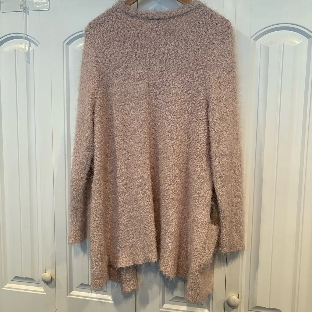 Torrid‎ Pale Pink Eyelash Cardigan Size 1 - Image 2