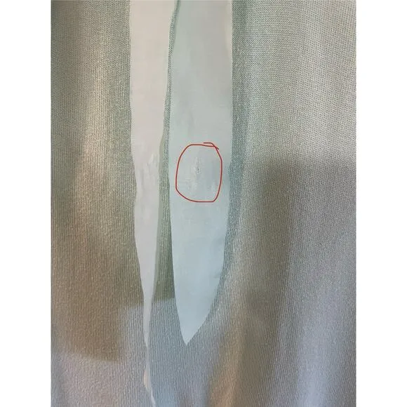 Lilly Pulitzer  mint green tie back Grady sweater size L - Image 2