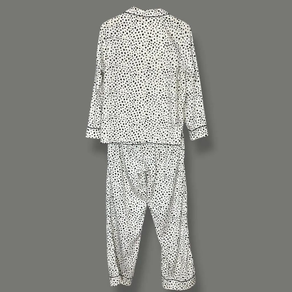 Isaac Mizrahi‎ Pajamas Dots Cruella De Vil Halloween Costume Dalmatian Spots Med - Image 2