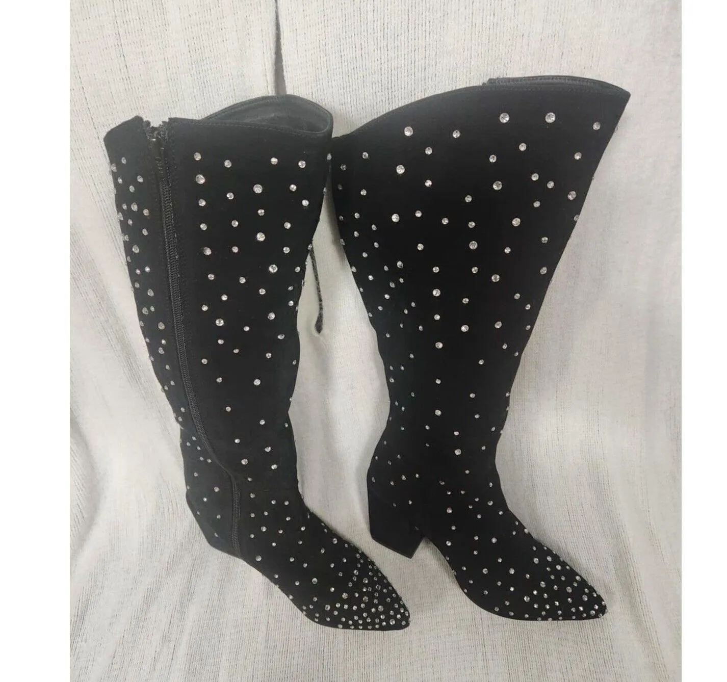 Free People FP Collection - Diamante Dream Boots Size 9.5 - Image 6