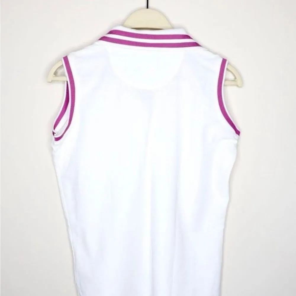 Kate lord white tennis top small - Image 2