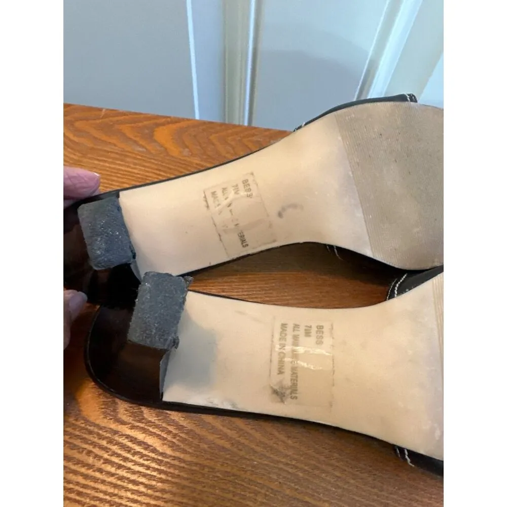 Rampage Women’s Slip On Heel Sandal Sz 7.5  Shoes SKU 2844 - Image 12