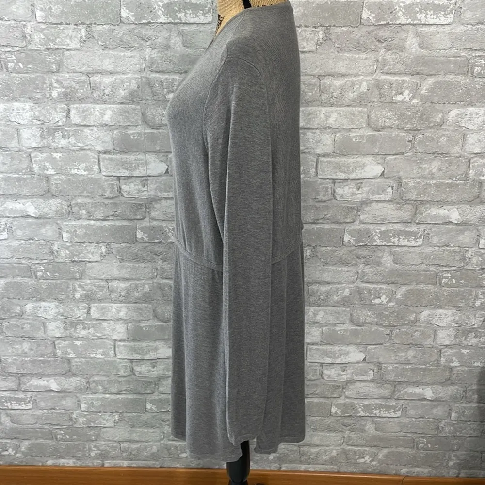 J.Jill Grey Wool Blend Sweater Tunic - Image 2
