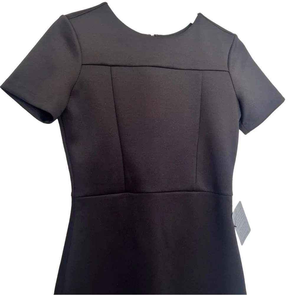 ALEXIA ADMOR NEW NY Black Scuba Midi Dress - Image 5