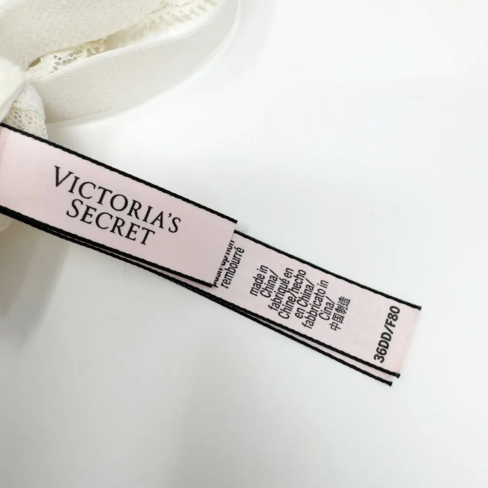 Victorias Secret Dream Angels Push Up Without Padding Lace Bra 36DD - Image 4
