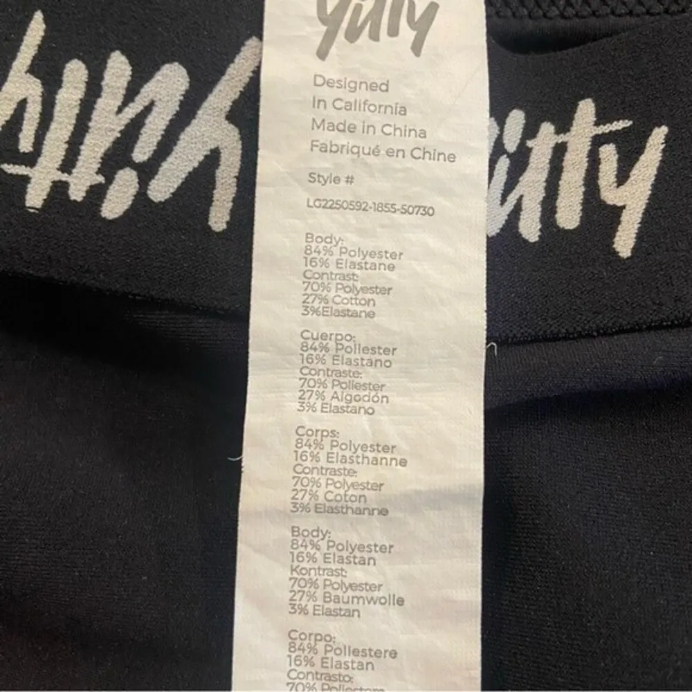 Yitty Major Label Shaping High Waist Logo Legging Size Small - Image 11