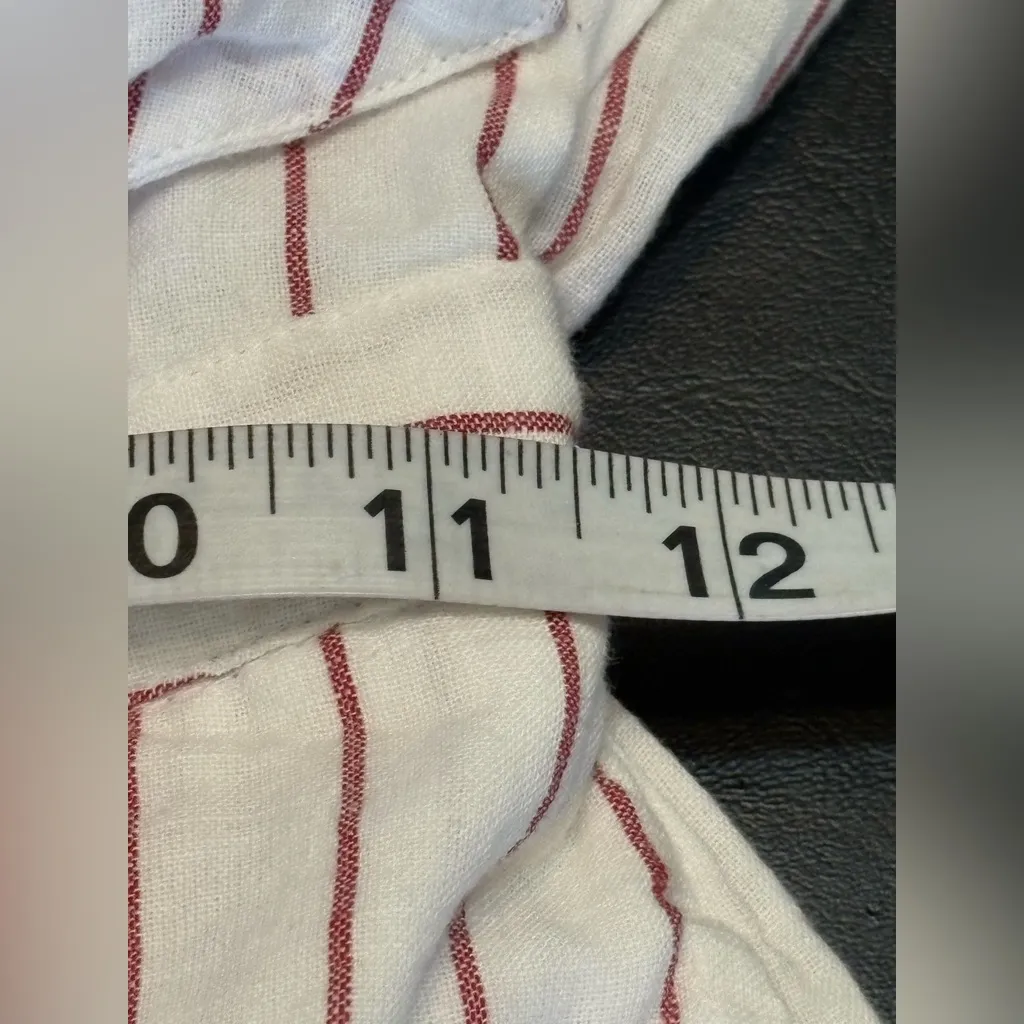 Abercrombie & Fitch striped tie front romper -size M - Image 10