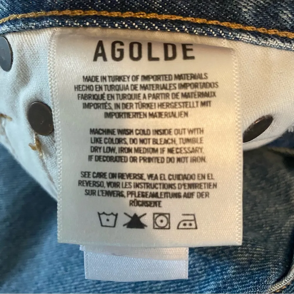 AGOLDE High Rise 90’s Pinch Waist Straight (in RULE) - Image 12