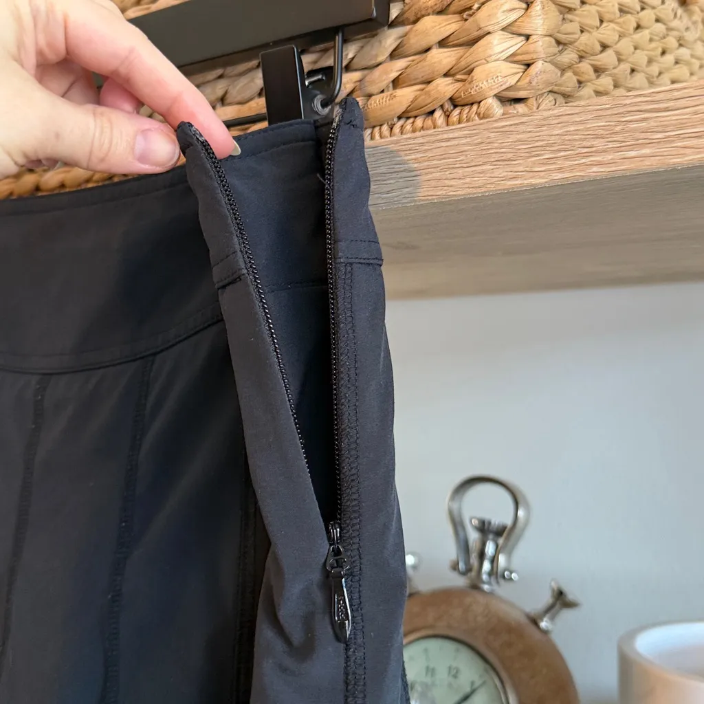 Athleta Women's Black Athleisure Athletic Tennis Golf Skort (Shorted Skirt), 10 - Image 3