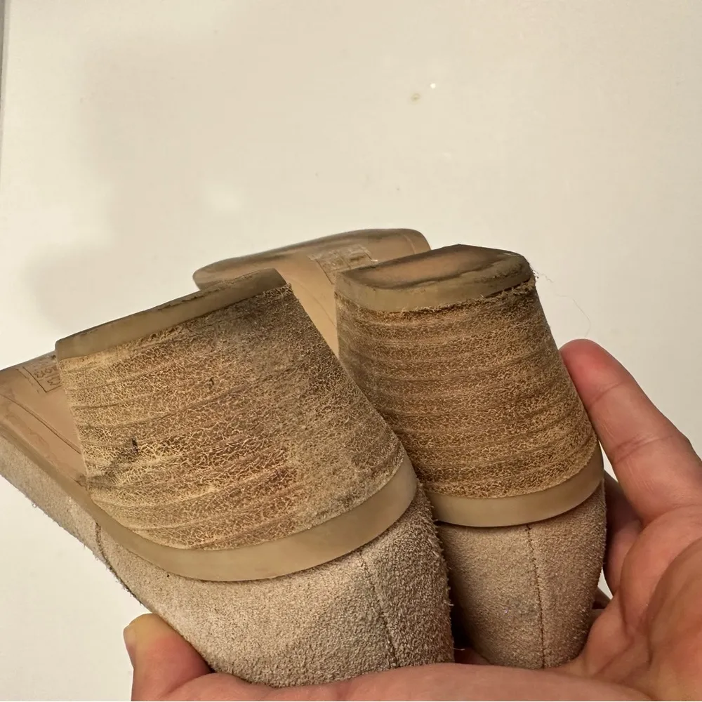 Dolce Vita Sama Suede Western Booties Size 9.0 Tan - Image 7