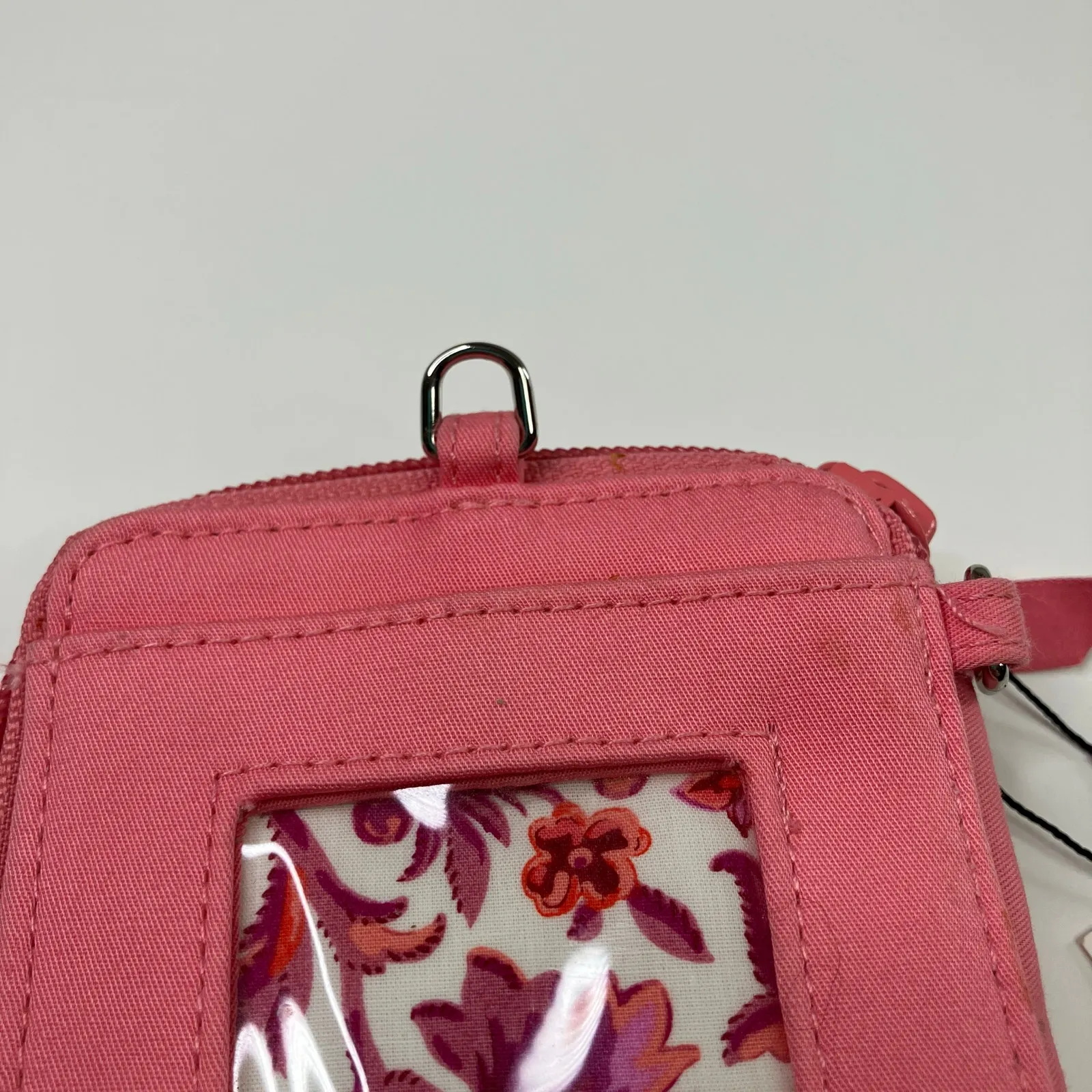 Vera Bradley | Rouge Rose RFID Smartphone Wristlet Pink Floral NWT FLAW* - Image 2