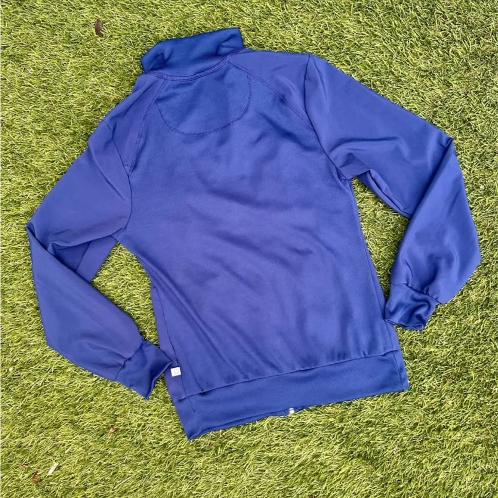 NWOT Cherokee Infinity Navy Zip Front Scrub Jacket - Image 6