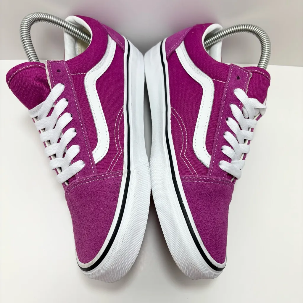 VANS Old‎ Skool Suede Shoes Purple size 7 - Image 7