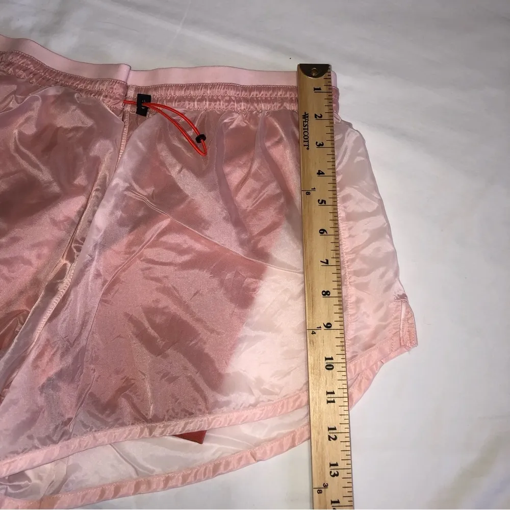 Nike Icon Clash Tempo Luxe Mid Rise Running Shorts Size Medium Blue Swoosh - Image 6